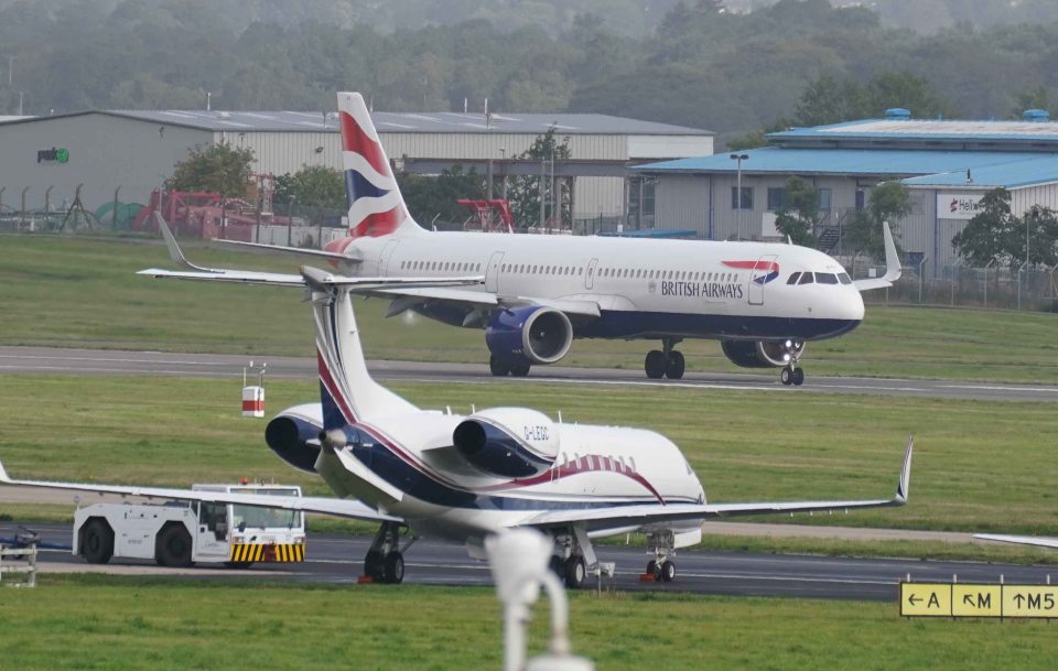 Both BA flights were forced to make emergency landings in Canada (file photo)