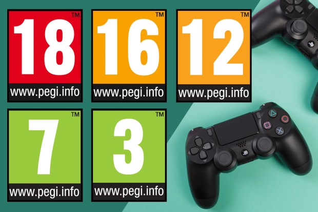 PEGI age ratings game rating