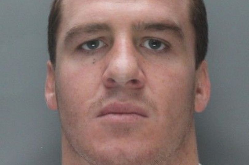 Police mugshot of Paul Kelly after he was jailed for 13 years in relation to a heroin plot