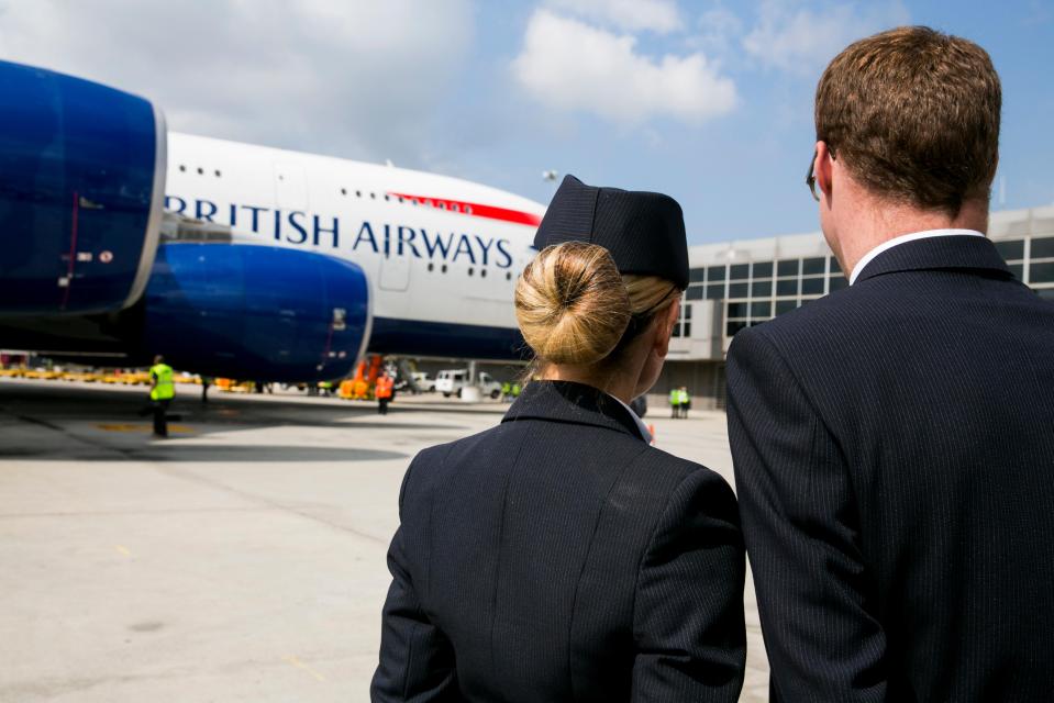 Heroic colleagues attempted to save the pilot after he collapsed in the hotel (stock image)