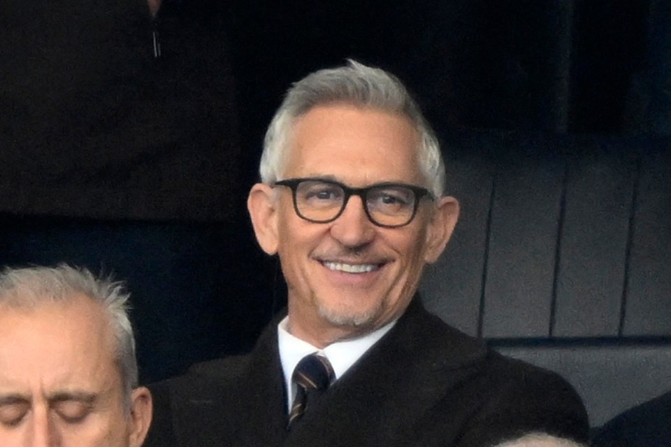 Gary was all smiles at the King Power stadium on Saturday