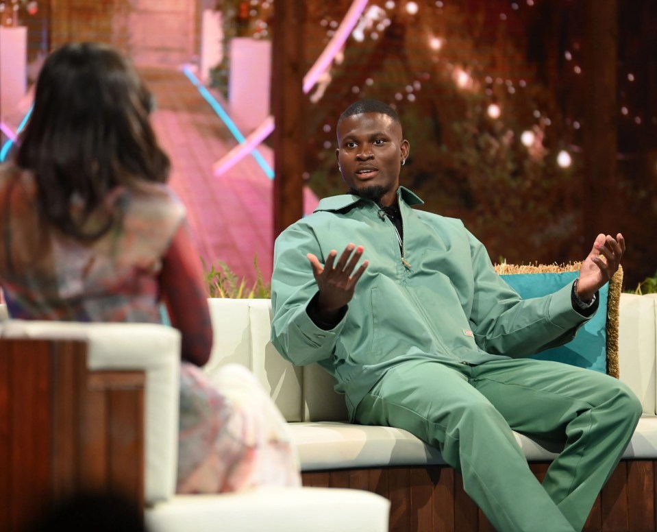Martin Akinola hasn't held back since leaving Love Island
