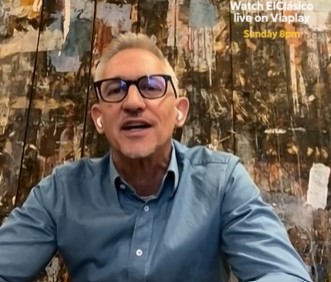 Gary Lineker jokingly told La Liga TV he'd had a 'really quiet' week