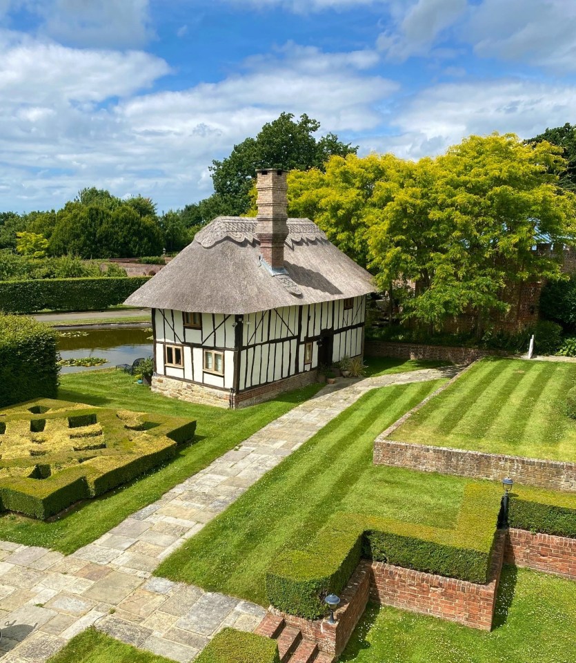 Lisa owned a timber frame thatched cottage