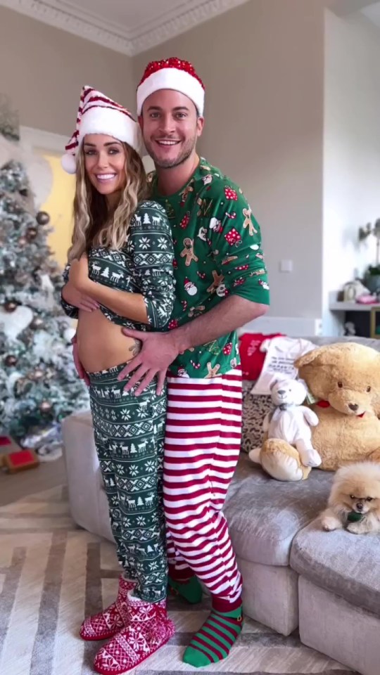 The former couple are expecting a child together