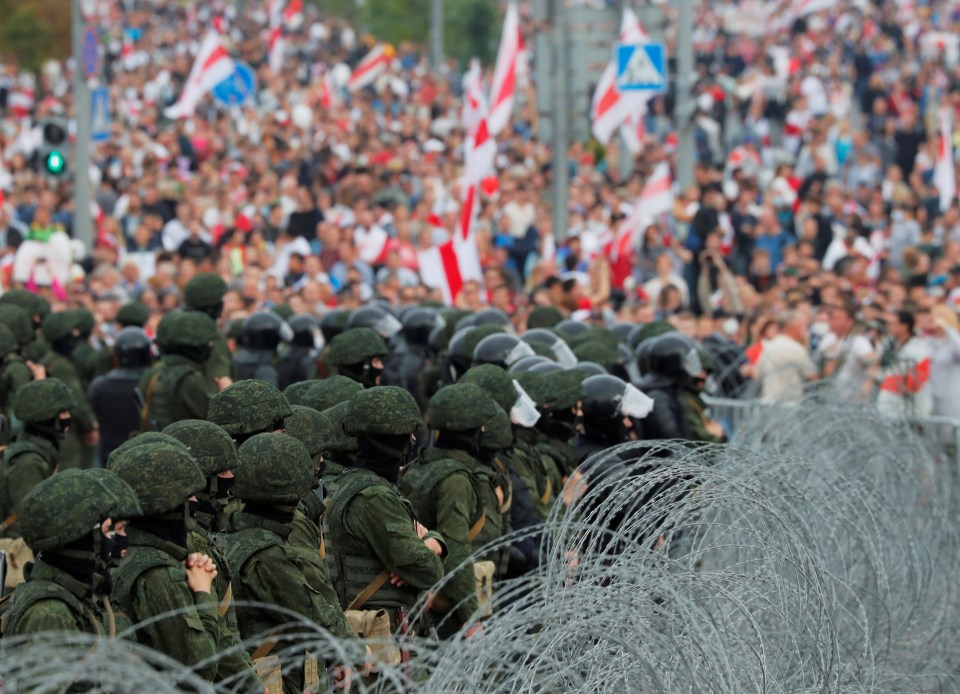 Protests turned violent as military beat down on crowds in August 2020