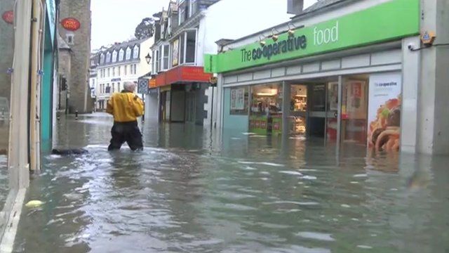 Before Beyond Paradise, Looe's claim to fame was being most flooded town