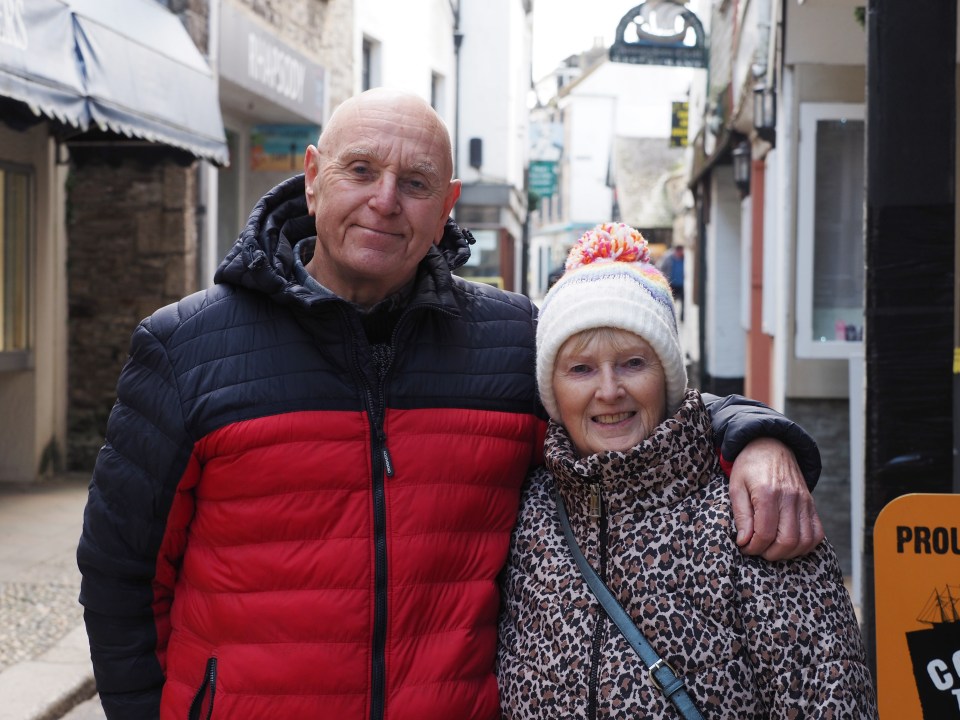 Christine and David Hendry said a Cornish town masquerading as one in Devon was 'disgraceful'