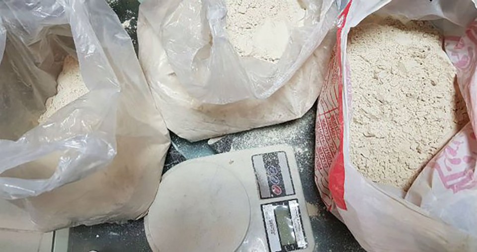 She was found with £1million worth of heroin in her suitcase at the airport in 2018