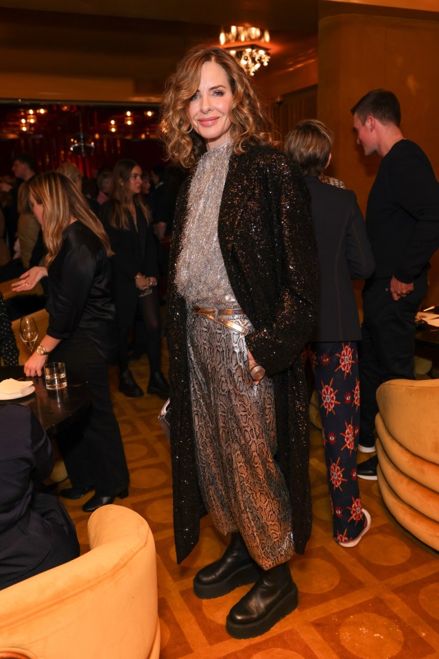 Trinny Woodall looked amazing at a book launch this evening