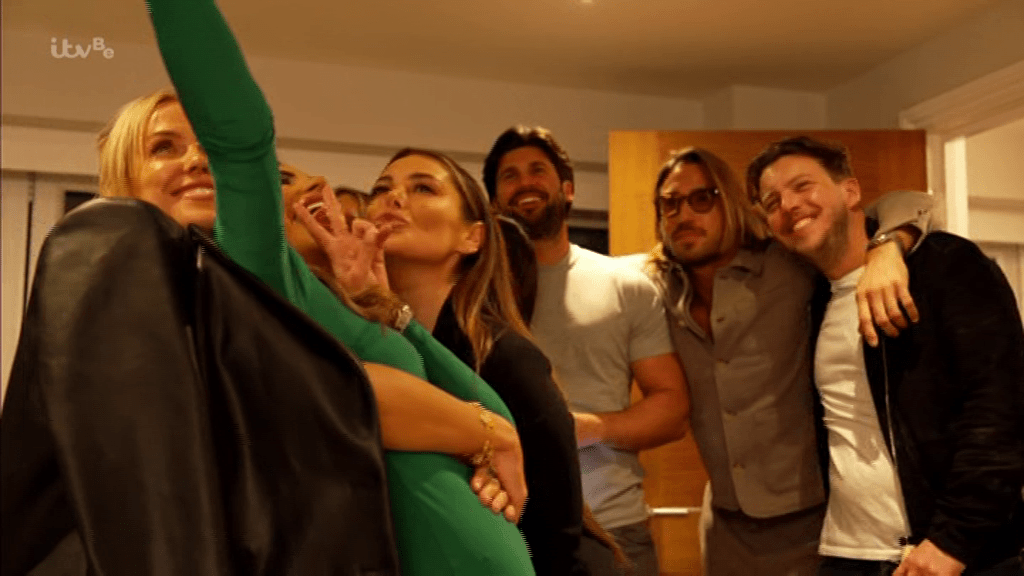 The couple had a house party tonight
