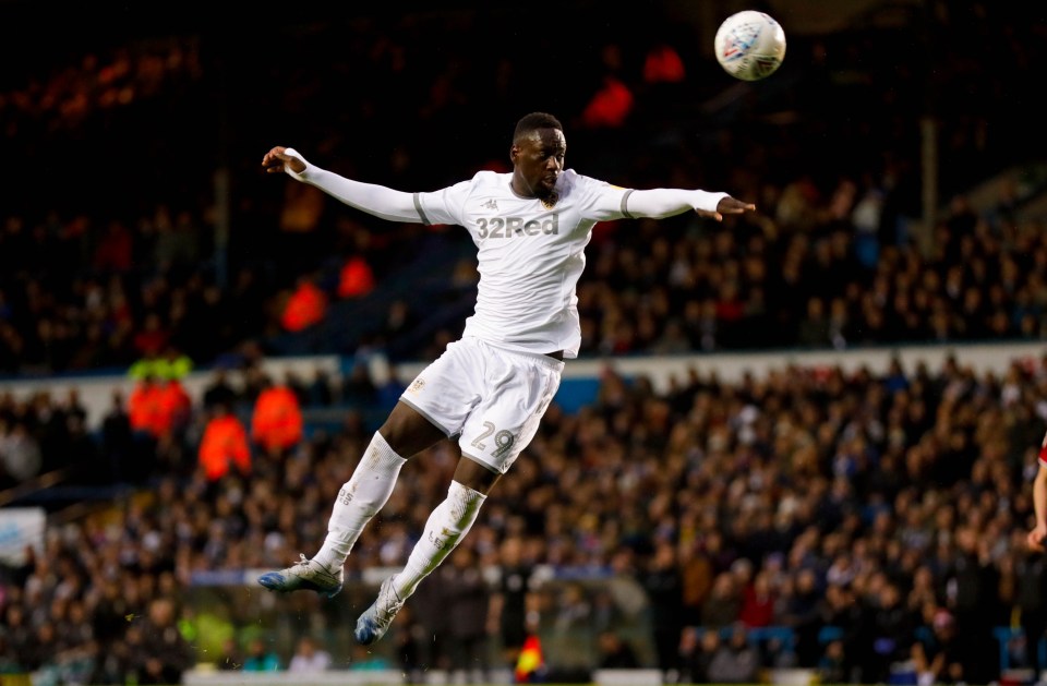 Jean-Kevin Augustin made just three appearances for Leeds