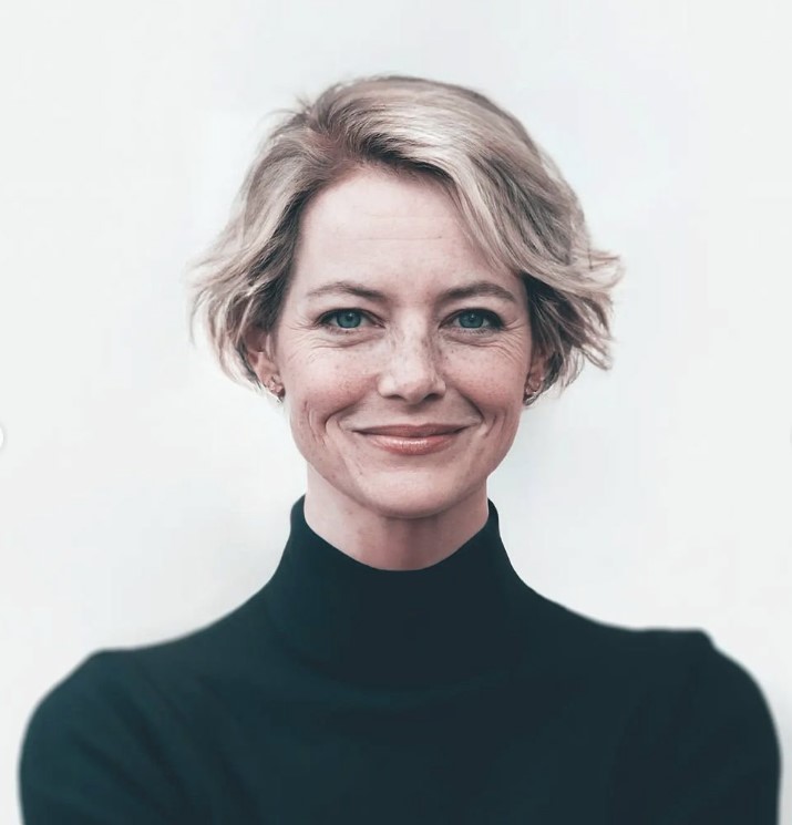 Actress Emma Stone, as designed by AI