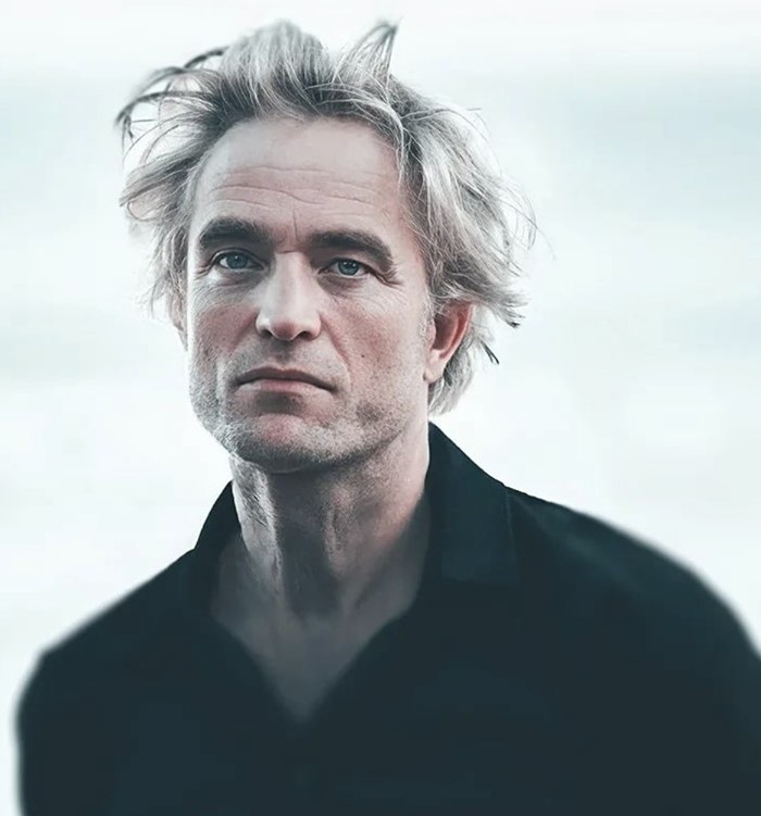 Actor Robert Pattinson, as designed by AI