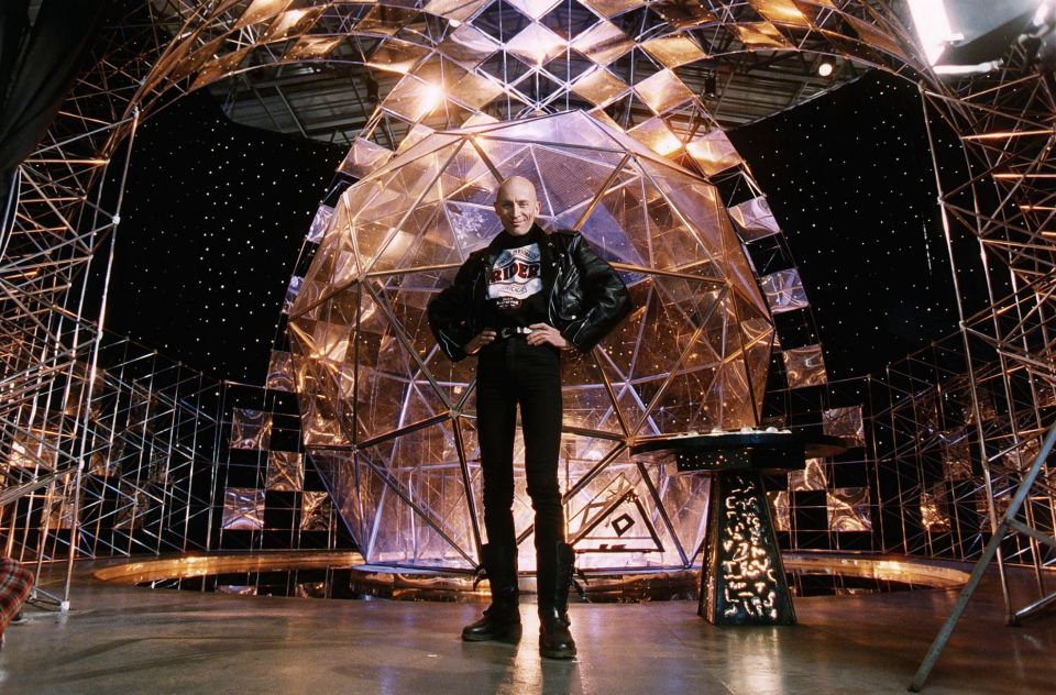Richard O'Brien hosted TV gameshow The Crystal Maze