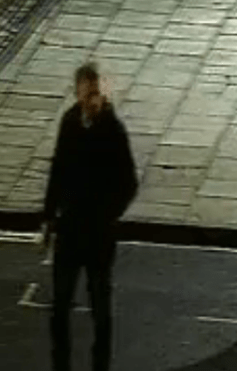 The attacker was said to be wearing grey and black clothing