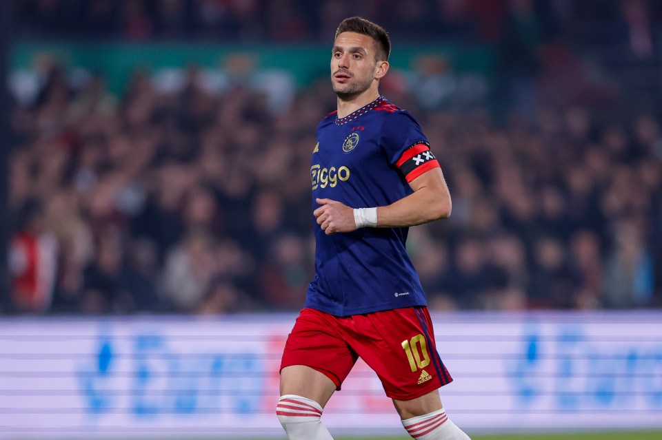 Dusan Tadic has claimed all the other Eredivisie clubs dislike Ajax