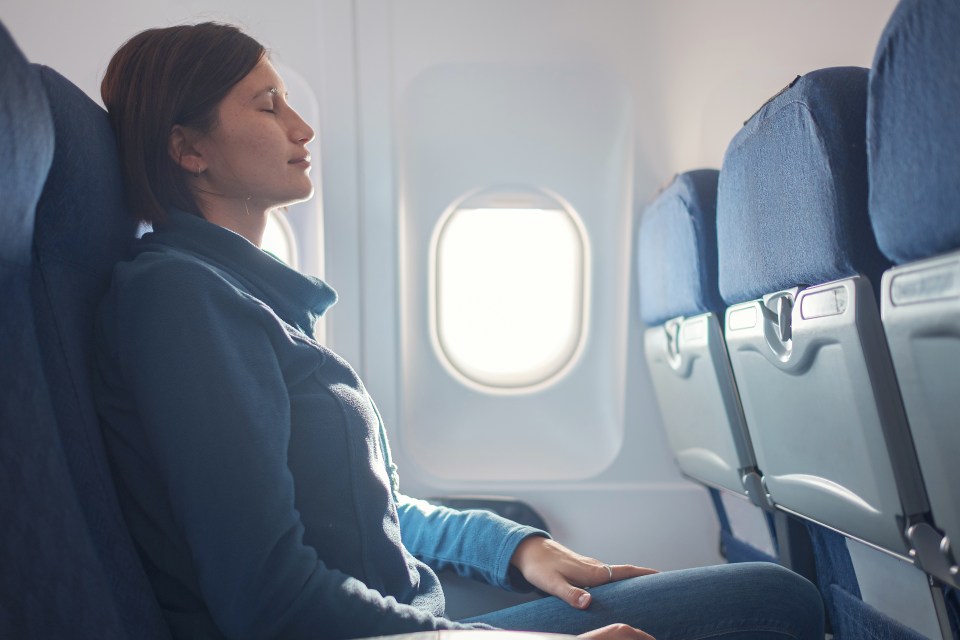 If you want to sleep, you should choose the left side of the plane
