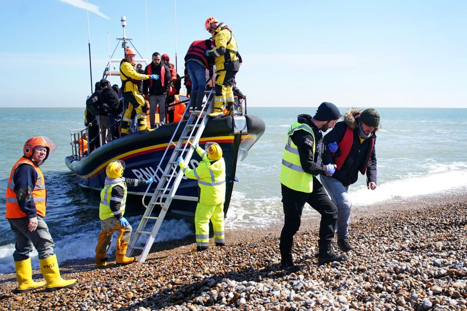 Suella Braverman said some Channel migrants are criminals who do not share British values
