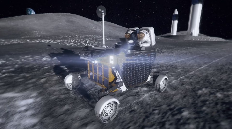 It's bigger than Nasa's Perseverance rover on Mars