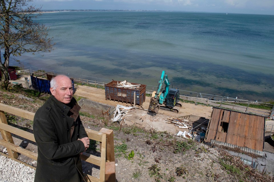 Andrew Parsons was one resident who fought to save the cafe