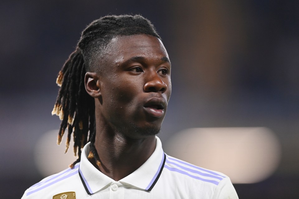 Real Madrid midfielder Eduardo Camavinga is in Sheikh Jassim's sights
