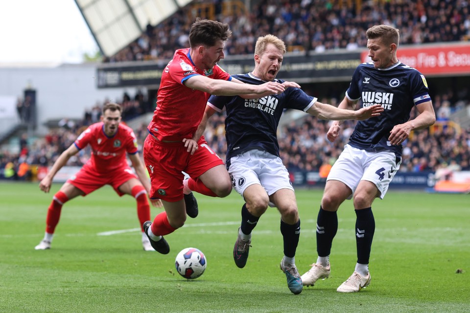The Lions went down 3-4 to Blackburn Rovers - blowing their chances at promotion to the Premier League