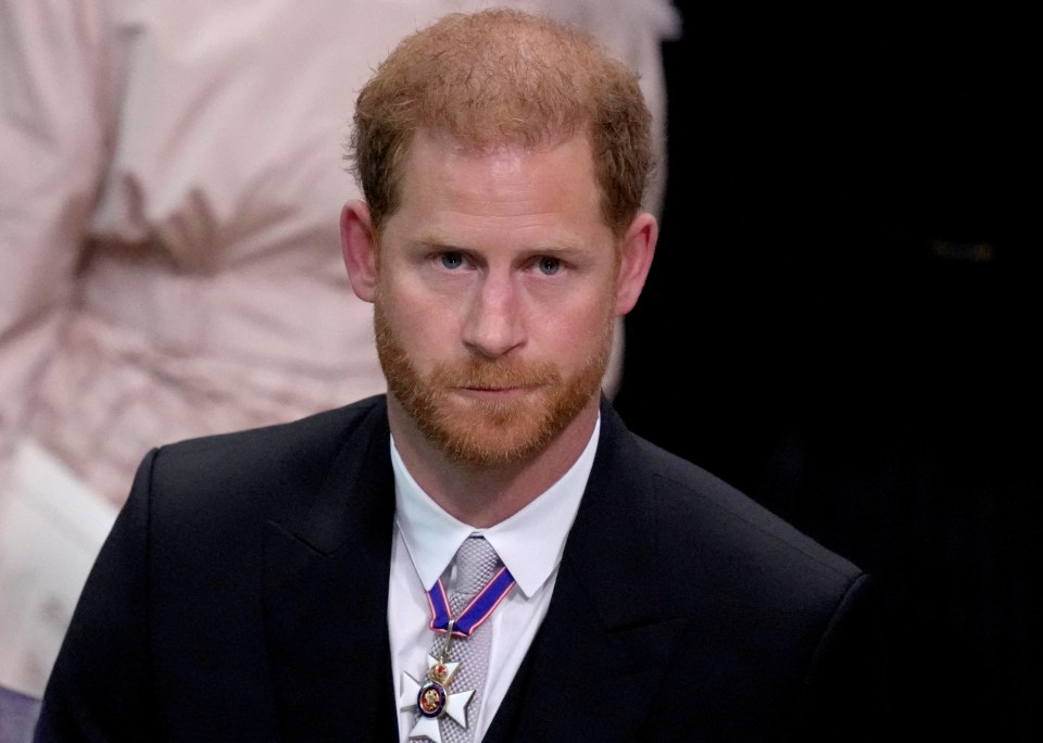 Prince Harry skulked inside Westminster Abbey 'like a naughty schoolboy'