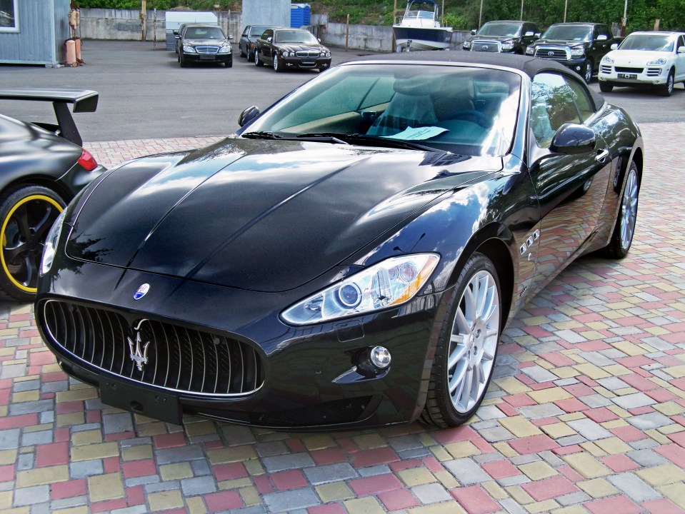 The Maserati GranCabrio can jump from zero to sixty in just 5.4 seconds