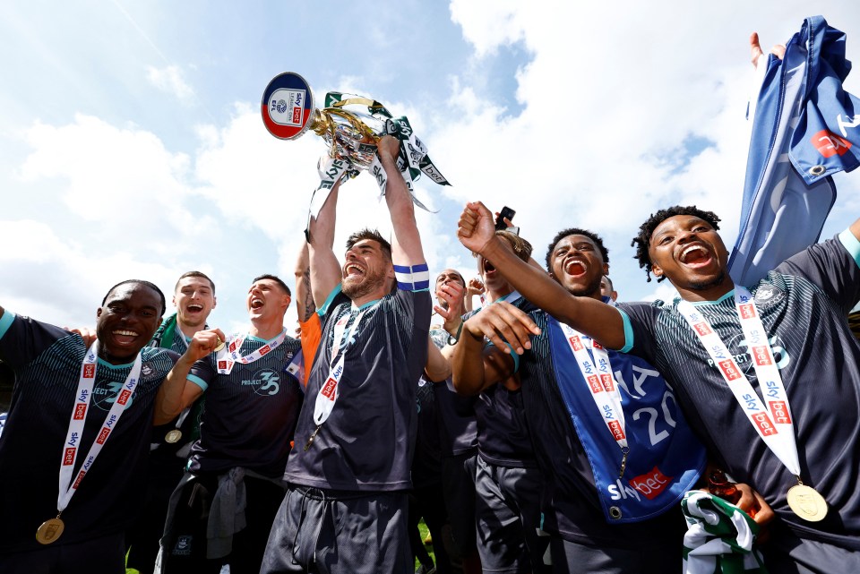 League One champions Plymouth Argyle begin against Huddersfield
