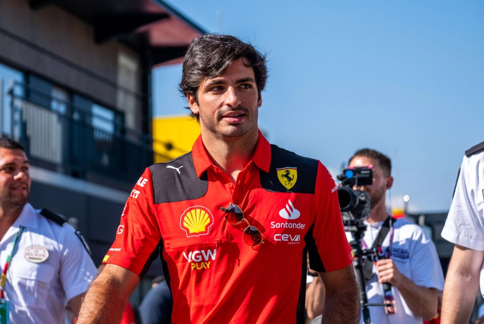 And Hamilton has Formula One rival Carlos Sainz to thank for playing cupid
