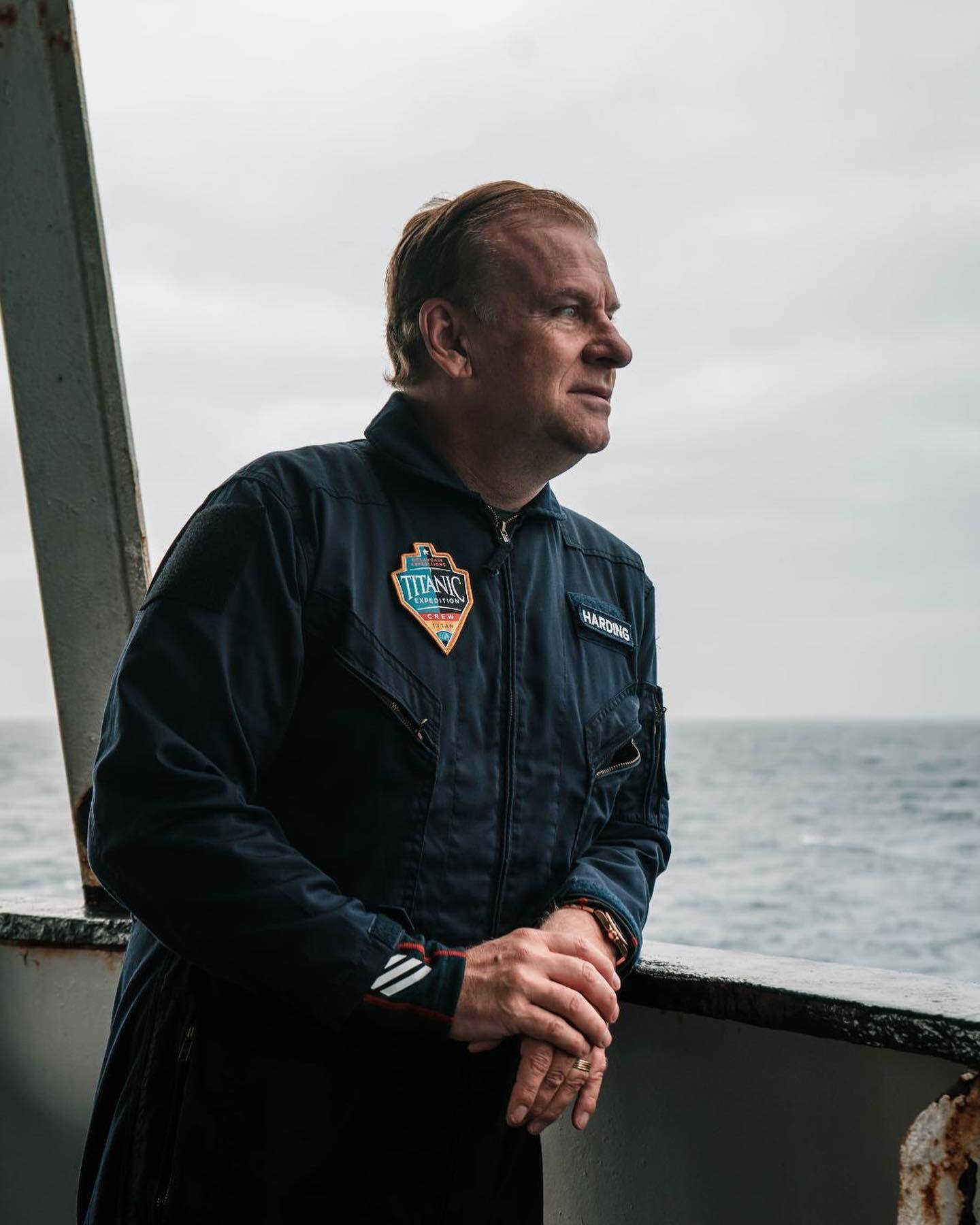 Hamish Harding on the morning he embarked the submarine