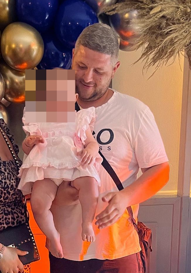 Tommy Griggs, pictured with his daughter, died after a horror smash with Love Island star Kem Cetinay