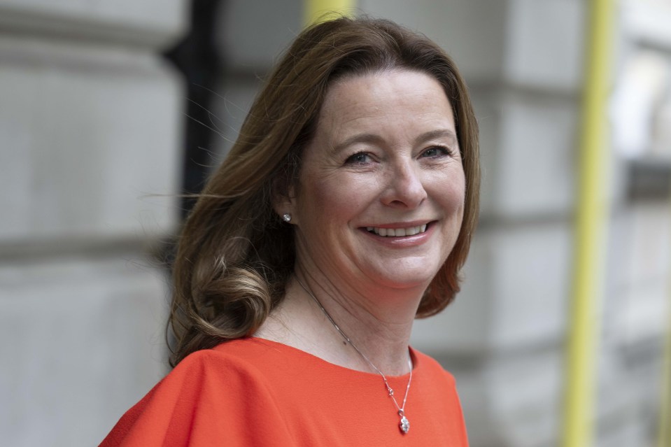 LONDON, UNITED KINGDOM - JUNE 27: Secretary of State for Education Gillian Keegan leaves 10 Downing Street after attending the weekly Cabinet meeting in London, United Kingdom on June 27, 2023. (Photo by Rasid Necati Aslim/Anadolu Agency via Getty Images)