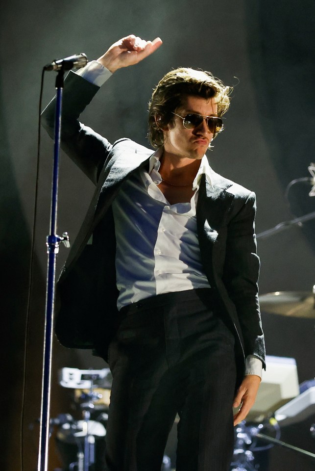 Fans were disappointed with the Arctic Monkeys' Pyramid Stage set on Friday