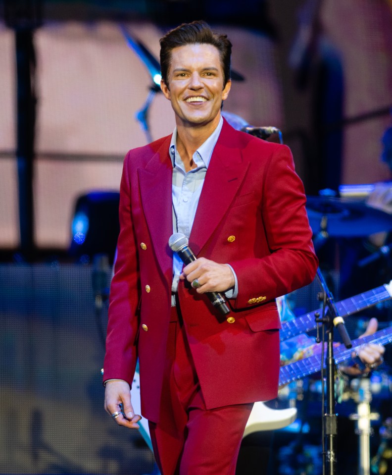 Glastonbury fans all pointed out the same thing during Elton's duet with Brandon Flowers
