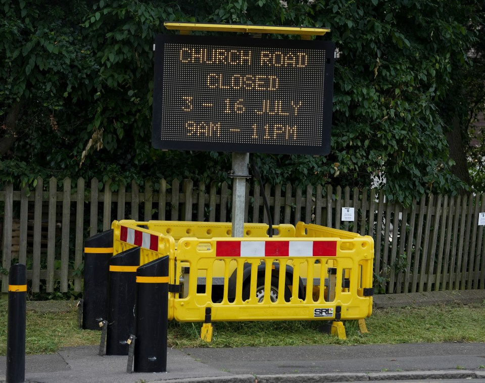 A small section of Church Road is closed between 9am to 11.30pm during the tournament, and surrounding roads are restricted access, on the strong advice from the Metropolitan Police