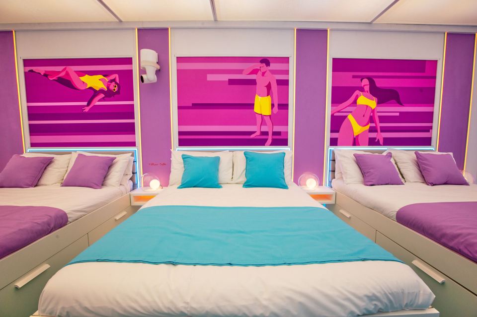 Who will share a bed with whom?