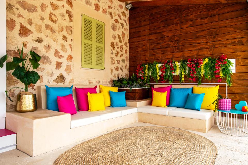 Another seating area is ideal for 'pulling for chats'