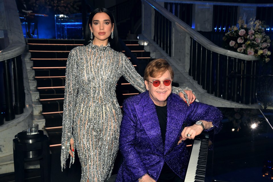 Dua features on Cold Heart with Elton