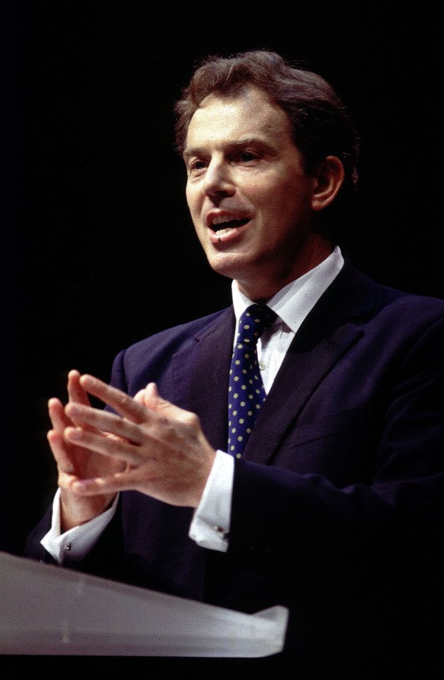 Labour Prime Minister Tony Blair appeared to embrace the EU