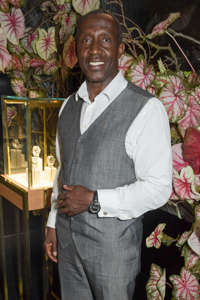 Linford Christie was the previous holder of the record