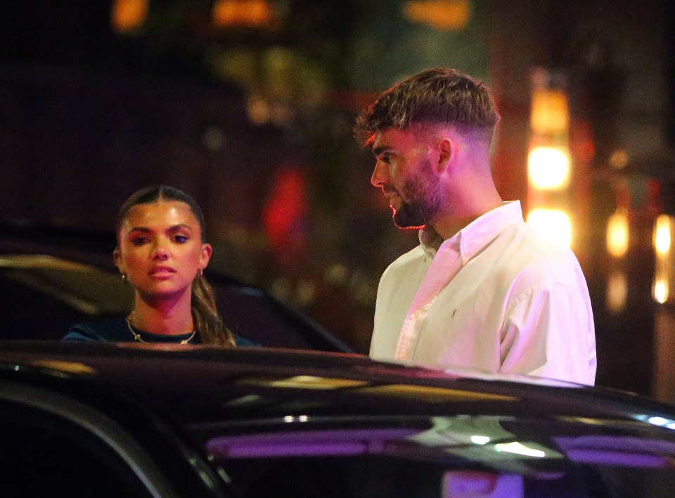 The pair headed to the same hotel after the premiere
