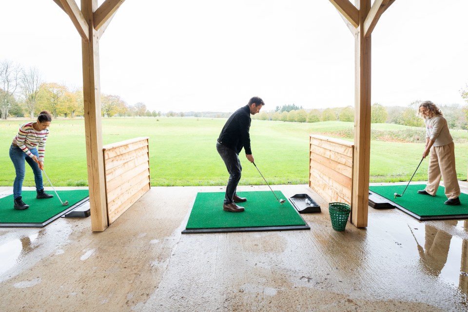 There's an 18-hole golf course within the hotel's grounds, as well as a driving range