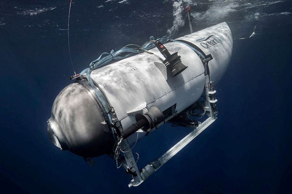 The Titan sub vanished on Sunday