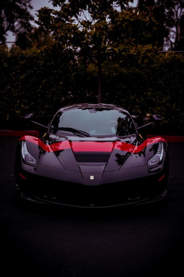 Alonso also zooms around in a tasty La Ferrari