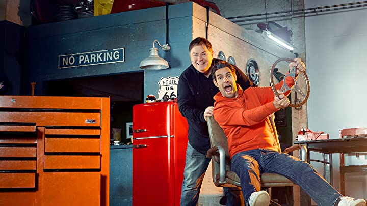 Current hosts of Wheeler Dealers Mike Brewer and Marc ‘Elvis’ Priestley