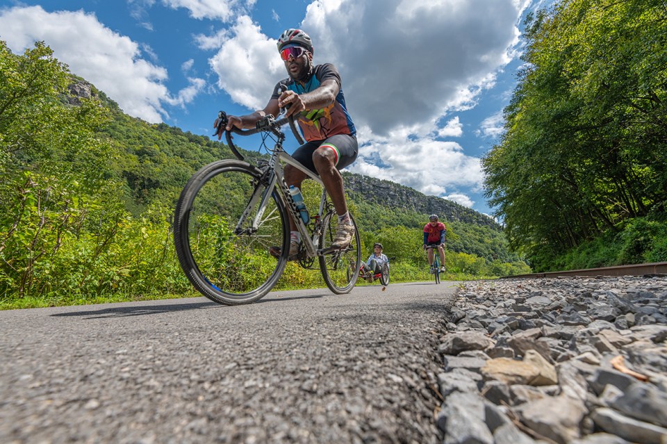 On your bike ... there are lots of outdoor spaces to explore on two wheels