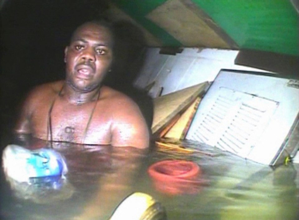 Harrison Okene was stranded at the bottom of the Atlantic Ocean for 60 hours but miraculously survived