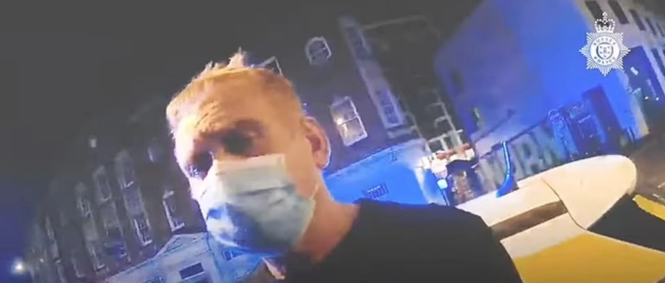 Police released video of the moment Graham Head was arrested